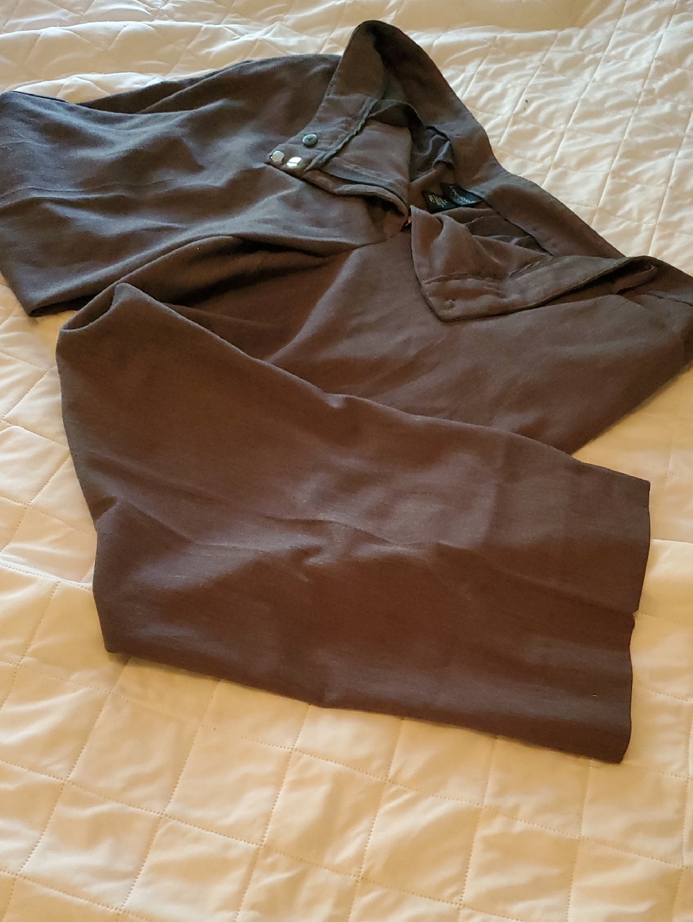 Lane Bryant Gray Women's Dress Pants